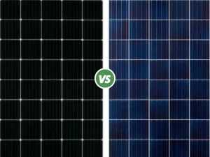 تفاوت پنل خورشیدی منو کریستال و پلی کریستال